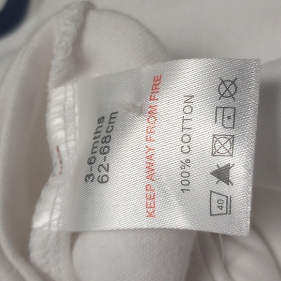 NWT Babaluno baby boys 3-6m button up footie set with beanie - Picture 10 of 10